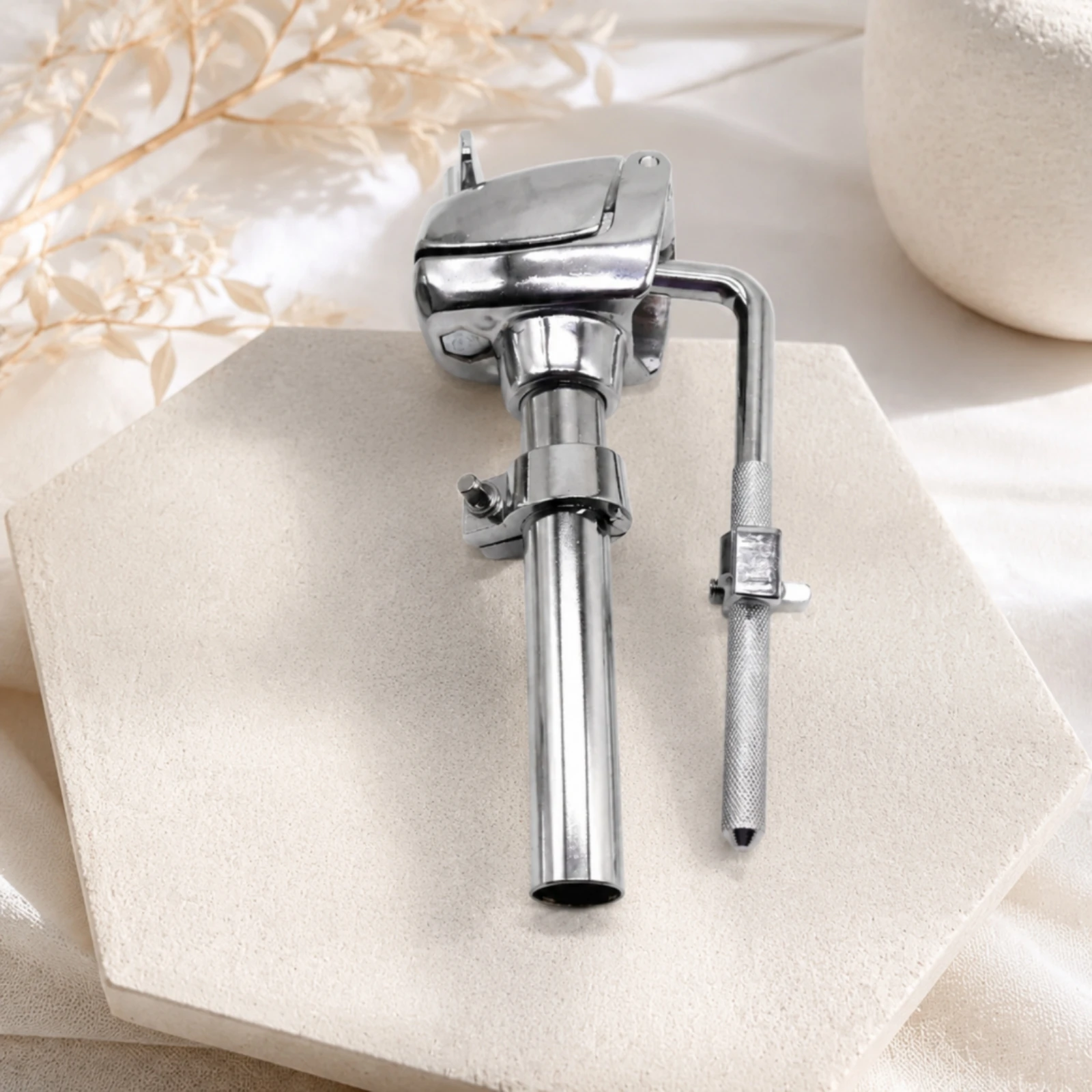 Drum Mounting Bracket Metal Tom Bracket Drum Clamp Compact Hardware Easy to Install for Drummers, Stage, Studio