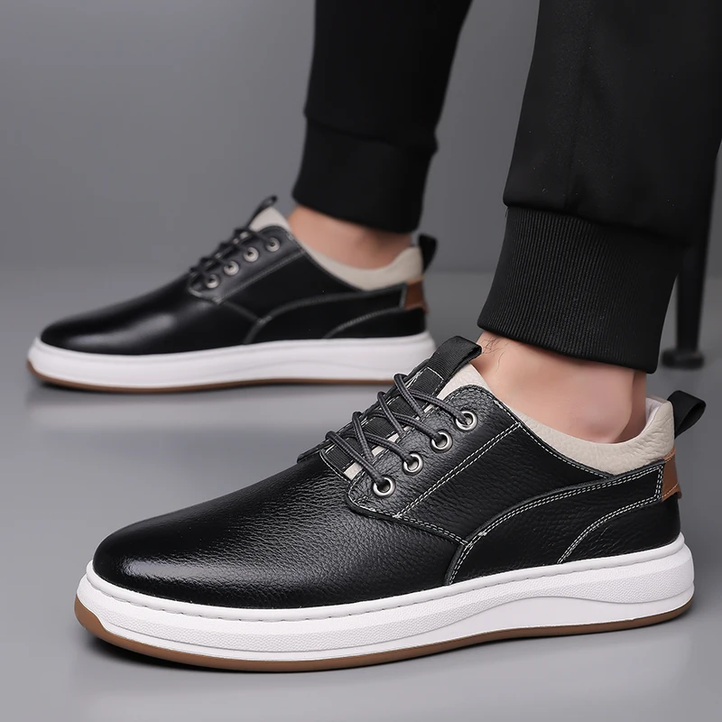 

Executive Style Leather Oxfords, Lace-Up Dress Shoes to After-Work Comfort footwear