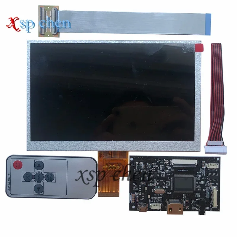 7 Inch Audio HDMI 1024*600 EJ070NA-01J  AT070TNA2  Screen LCD Display Driver Board Monitor For Raspberry Pi B+ 2 3 Banana/Orange