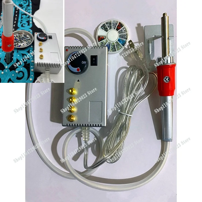 

2026 new vacuum hot drill point drill, with suction temperature adjustment clothes DIY sticker drill replenishment