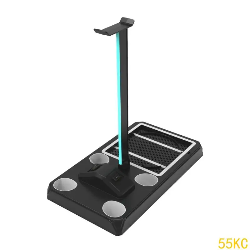 

55KC Vertical Game Console Stand Heat Dissipation Nonslip Station for Game Machine