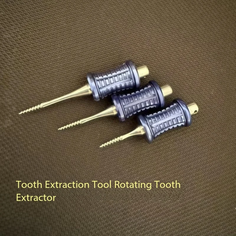 1 Piece of Broken Root Drill Dental Tooth Extraction Device Root Apex Fragment Drill Medical Stainless Steel
