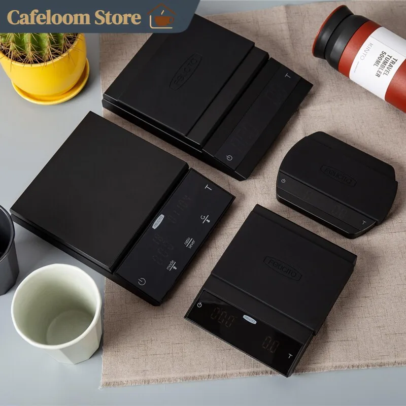 Felicita Smart Coffee Scale Bluetooth Digital Electronic Scale Waterproof Pour Over Espresso Brewing Ratio For Home Barista