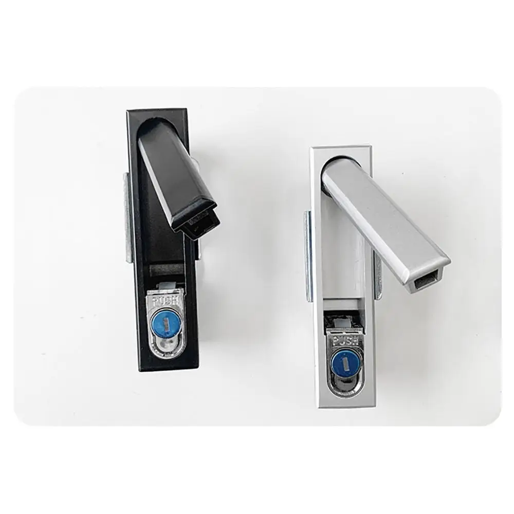 1Set Switch Mailbox Cabinet Door Lock Kit Power Distribution Box Electric Cabinet Furniture Hardware Plane Lock Aluminum Alloy
