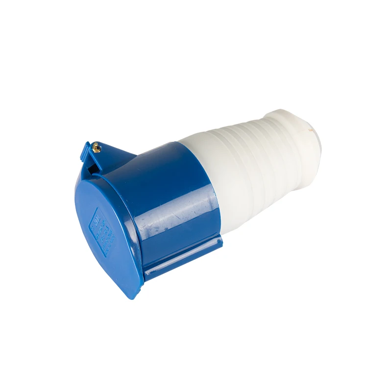 RV 캠핑카 32A 220V-240V 외부 방수 매립형 플러시 마운트 연결 플러그 소켓 (카라반, 모터홈, 트레일러 전원 입력용)