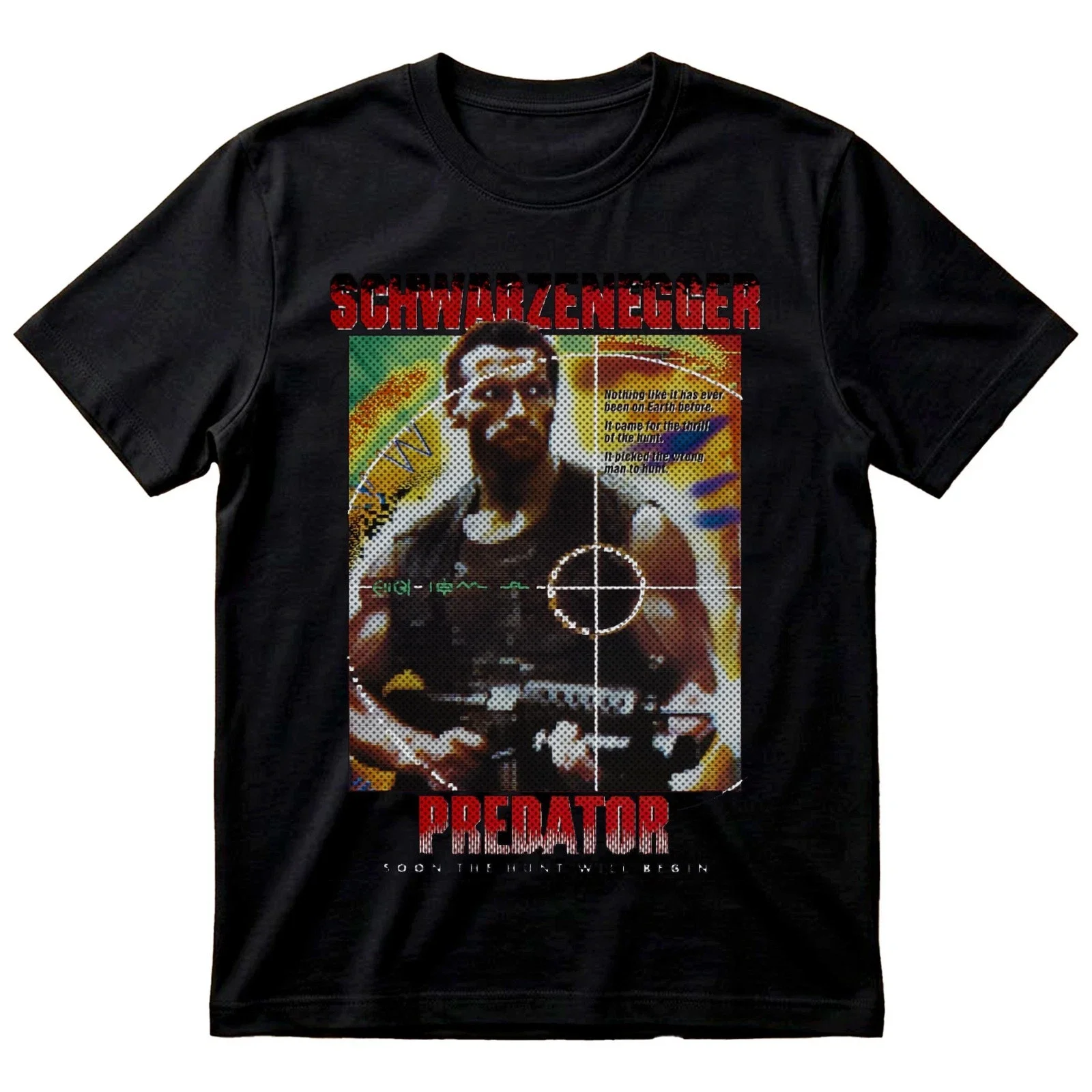 Predator Movie Poster Unisex Black T-Shirt Gift
