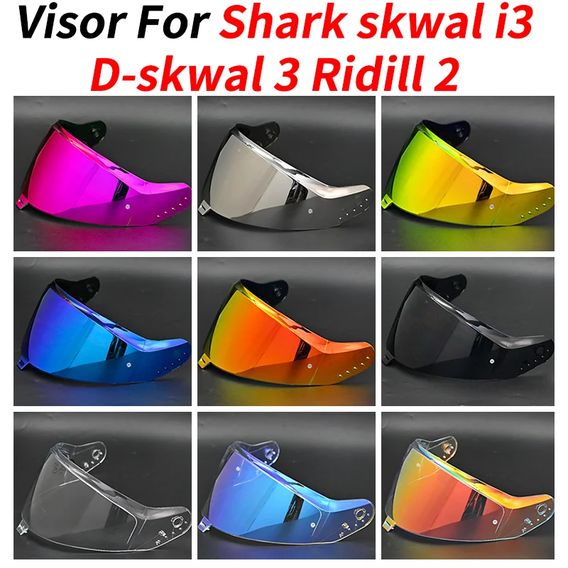 Visor For Shark Skwal I3 D-Skwal 3 Ridill 2 Helmet Visors Replacement Lens Accessories Capacete Windshield D Skwal 3 VZ400