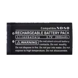 New OSTENT 2000mAh Rechargeable Lithium-ion Battery for Nintendo DSi NDSi