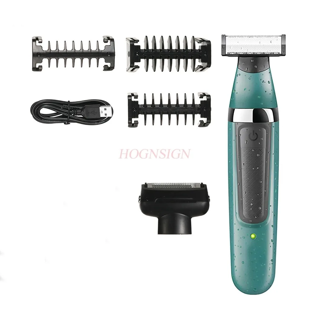 Beard Shaver Professional Beard Razors Waterproof Hair Cutting Machine Dual-Sided Blades Shaving Machine for Men