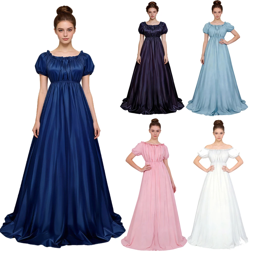 Fantasia S4 Sophie Cosplay Vestido Victoria 2026 TV Era da Regência Feminino Disfarce Traje Halloween Carnaval Roupa de Festa