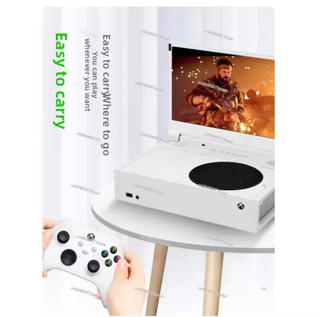

12.5 Inch 4K HDR Portable Game Monitor IPS Screen Suitable for Xbox Series S with 3D Stereo 2 HDMI 2 Headphone Ports