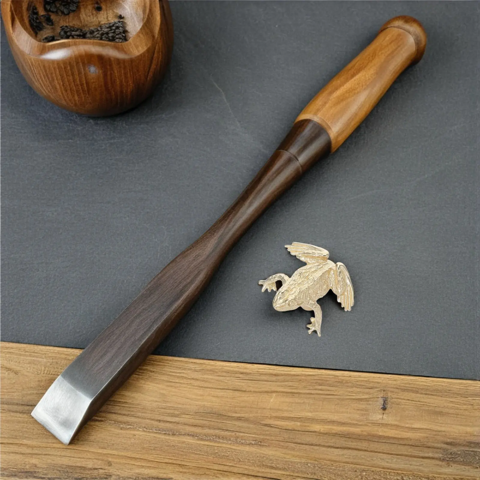 Brass Toad Door Handle Vintage Cabinet Pulls Scratch-Resistant Finish for Kitchen Drawer Dresser Animal Shape Hardware