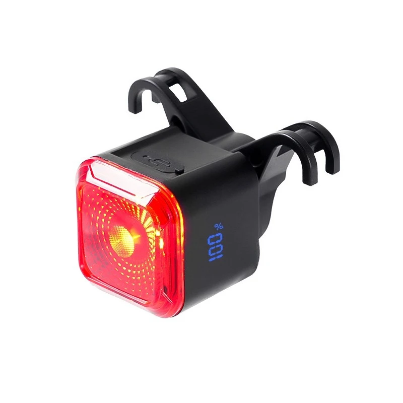 Bicycle taillights, intelligent sensing brake lights for night riding, waterproof warning taillights for road cycling