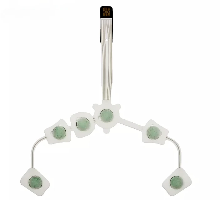 الكبار الأطفال الثنائي 6 أقطاب كهربائية المتاح الجبين لاصق Eeg الاستشعار Bis الاستشعار