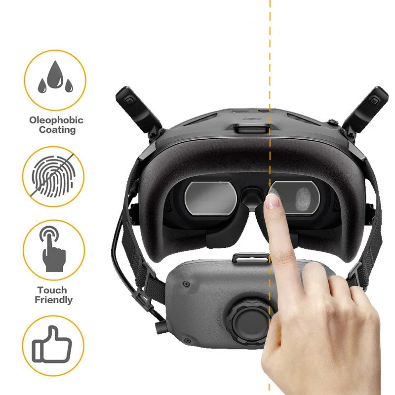 5 sets Protective film for DJI Goggles N3 flight glasses tempered high-definition tempered glass film