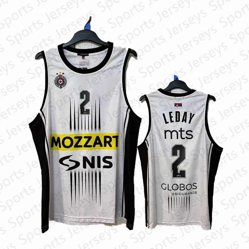 2024 New Serbian Basketball Jerseys Partisans Belgrade Basketball Summer Basketball Sports Vest Fans Special Jerseys Kit