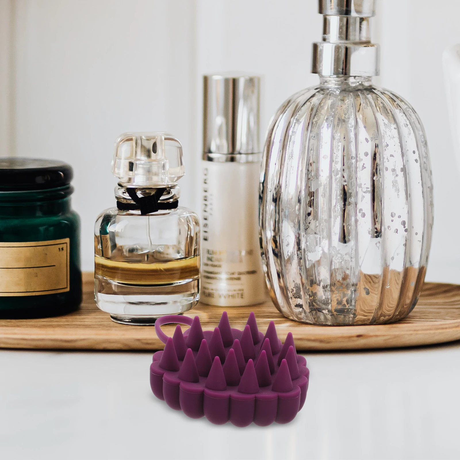 

Массажер для кожи головы, щетка для шампуня, мягкая силиконовая щетка для глубокой очистки волос, отшелушивающий уход за кожей головы, массажер для волос для душа