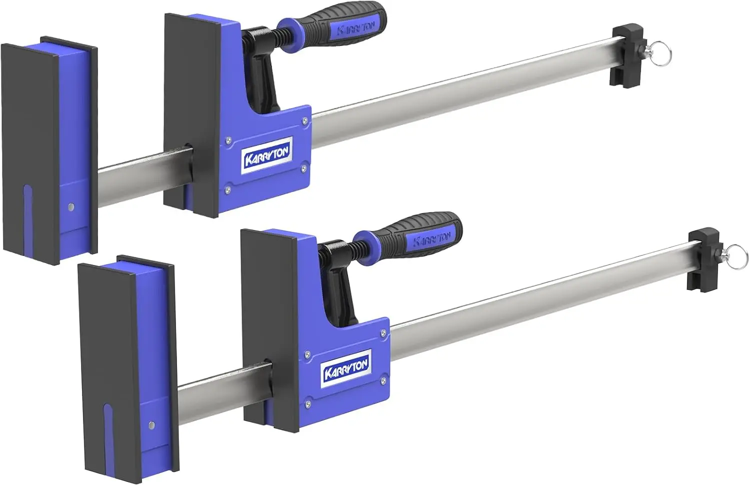 

Heavy Duty 24-Inch Parallel Clamps for Woodworking, 4" Throat Depth with 1600LB Force, 2-Pack