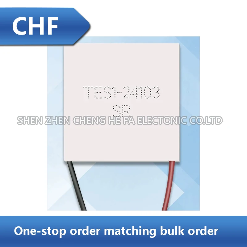 

TES1-24103 24V 3A small power semiconductor cooling sheet 40*40MM voltage 28.8V cooling sheet In Stock