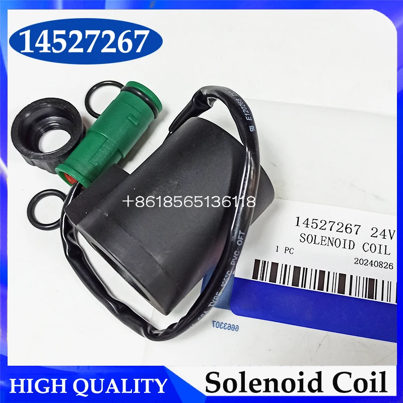

14527267 12V/24V Solenoid Coil VOE14527267 for EC210B EC240B EC360B Solenoid Valve Coil Excavator Accessories