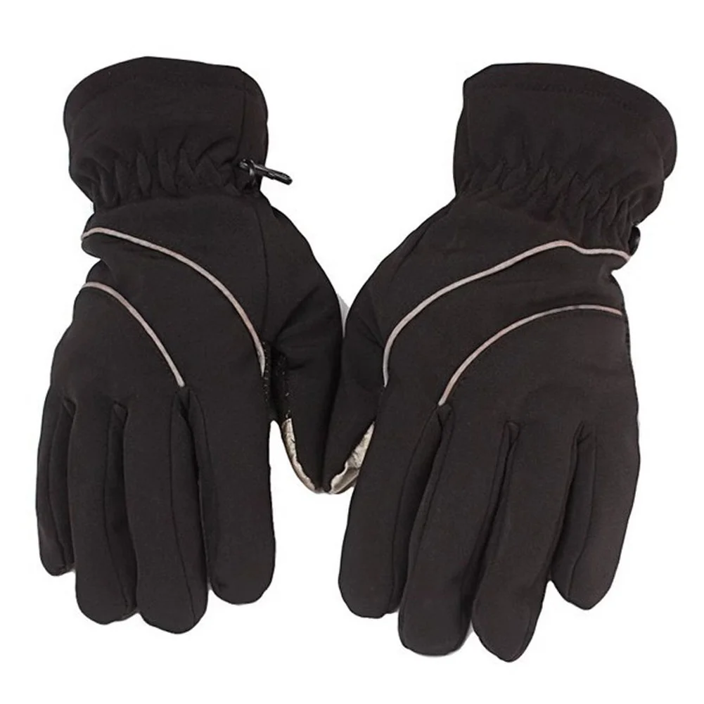 Thermal Cycling Gloves for Outdoor Rides Windproof Design Touchscreen Functionality Fleece Lining and Textured Palm