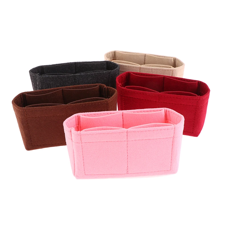 Bag Organizer For Mini Bag Storage Bag The Liner Bag Felt Purse Insert Handbag Liner Bag Felt Inner Bladder Bag