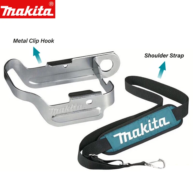 Makita Shoulder Strap Metal Clip Hook Power Machine Hook Suitalbe For Work At High, Carry Handle Tool Box Portable Multifunction