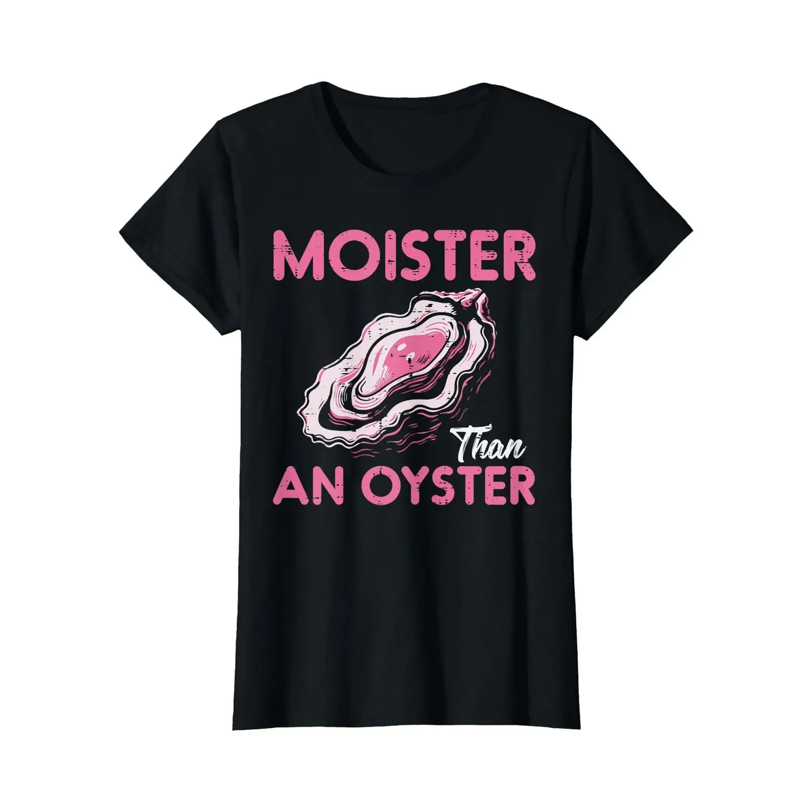 Funny Oyster Inappropriate Adult Humor Weird Cringe Women T Shirt vintage Washed designer clothes Unisex graphic Breathable