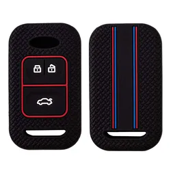 3 Buttons Silicone Car Key Case For  Chery Tiggo 8 7 5X 2019 2020 Smart Keyless Remote Fob Protect Case