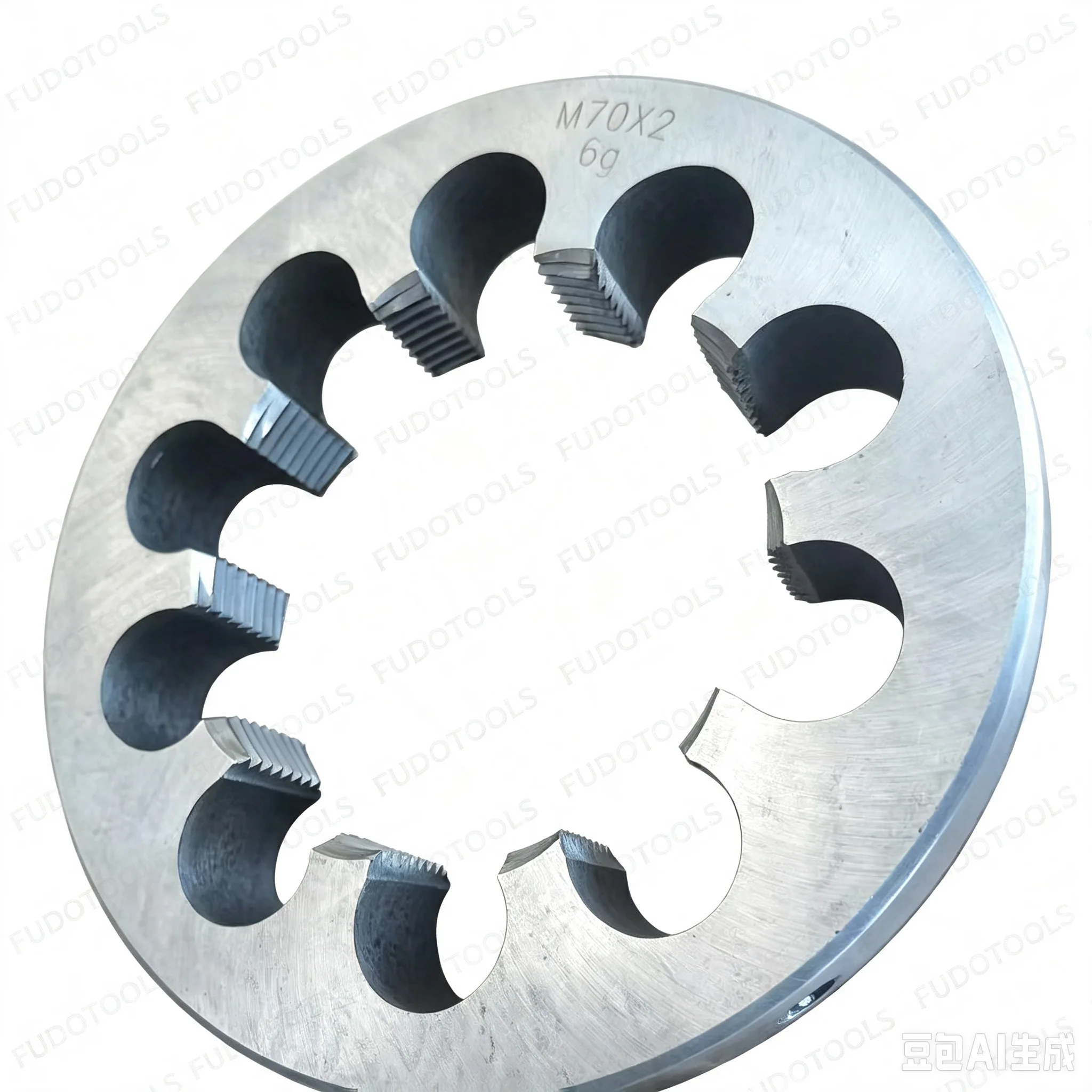 1PC 9SiCr Non-Standard Metric Manual Die M70-M78, 1.5/2.0/3.0/4.0mm Pitch, Hand Threading Die for Aluminum Copper Metal Workpiec