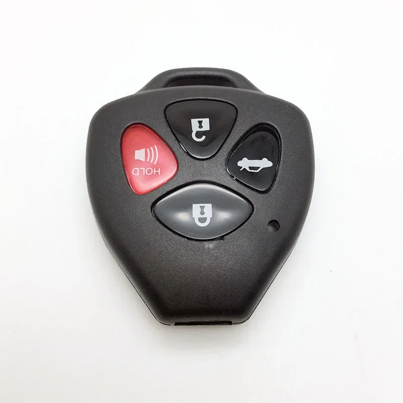 No Blade 2/3/4 pulsanti Remote Car Key Case Shell FOB per Toyota Camry Corolla Avalon Venza 2007 2008 2009 2010 2011 2012