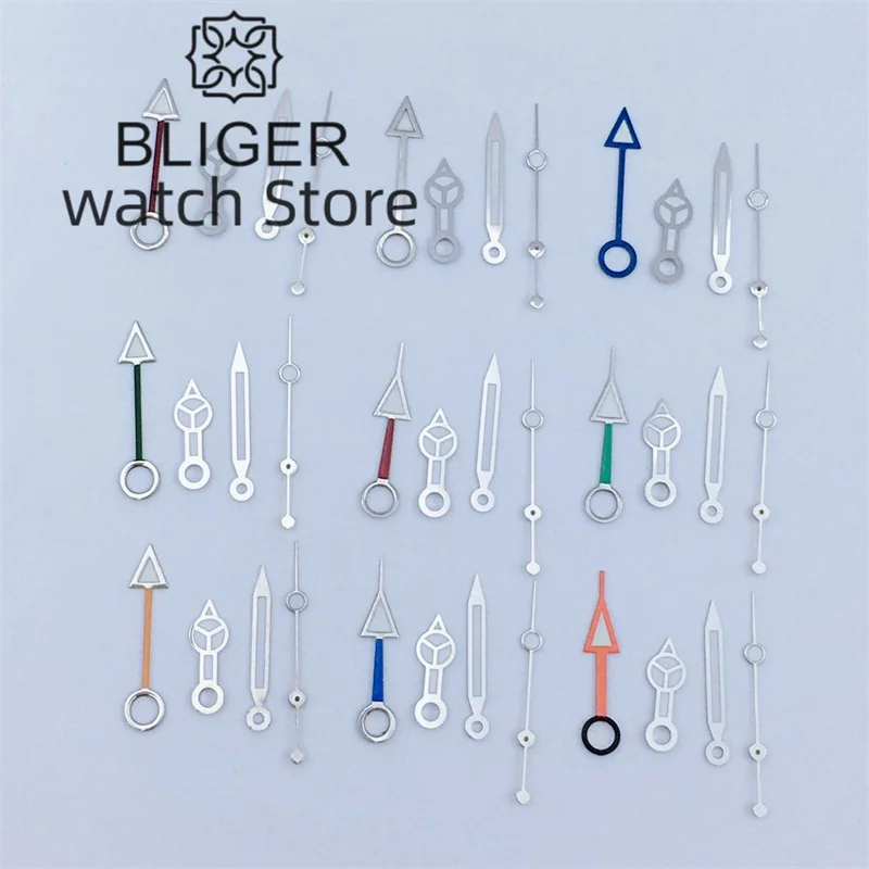 ブラジャー-男性用自動移動時計、発光ハンド、ローズゴールド、オレンジ、青、gmt、nh34a、nh34に適合