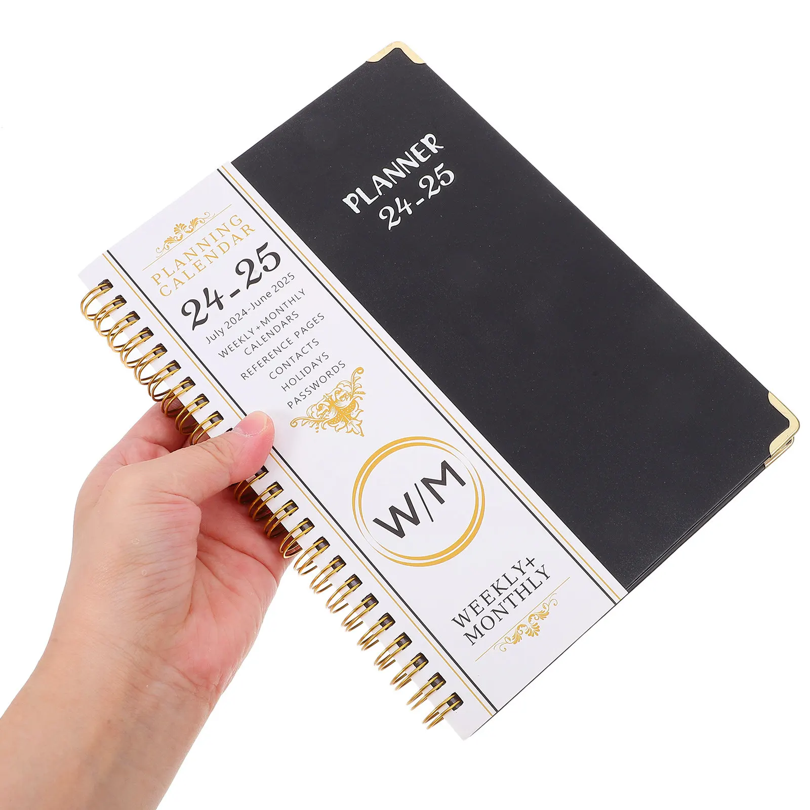 Spiral Notebook Thick Journal Multi-Function Notepad Schedule List Scrapbook Study Memo Note Work Academic Diary Personal