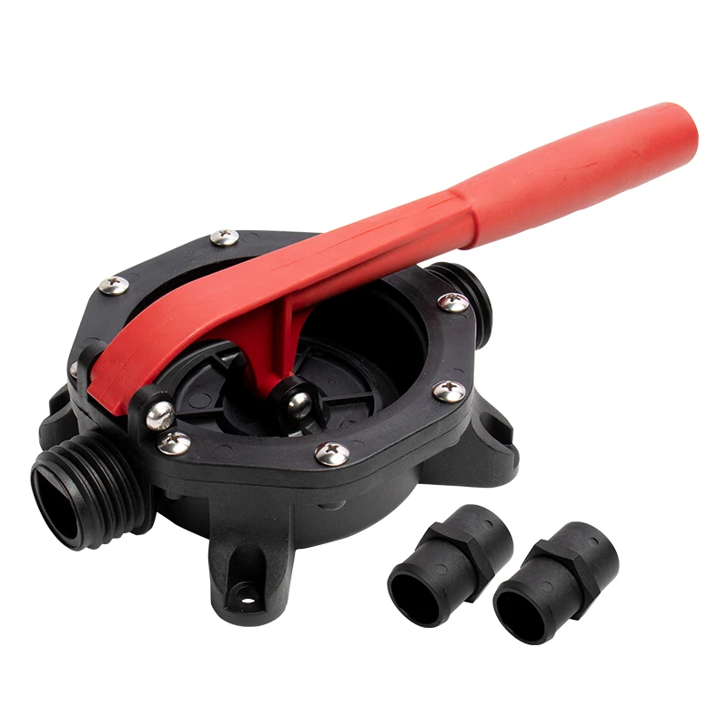 Self Priming Manual Pump Boat Marine Anti Corrosion Bilge Water Transfer Easy Install Hand Tools High Pressure Plastic