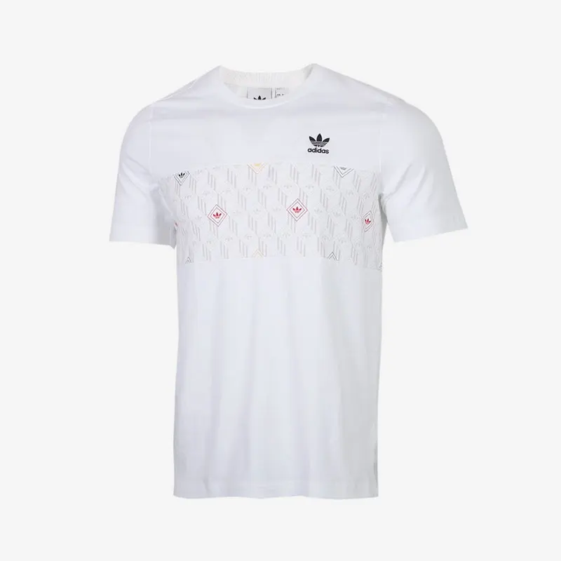 

Adidas official genuine casual three stripes men's sporty trendy short sleeve GD5847