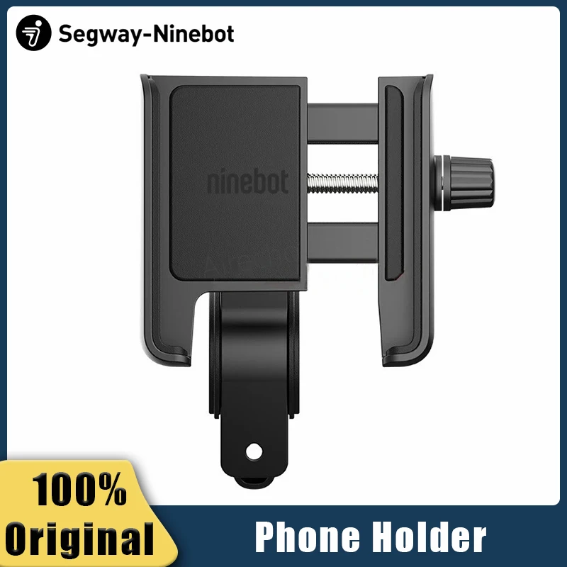 Original Phone Holder For Ninebot by Segway Electric Scooter Max G30 G2 F2 Pro F30 F40 KickScooter Bike Mobile Phone Holder