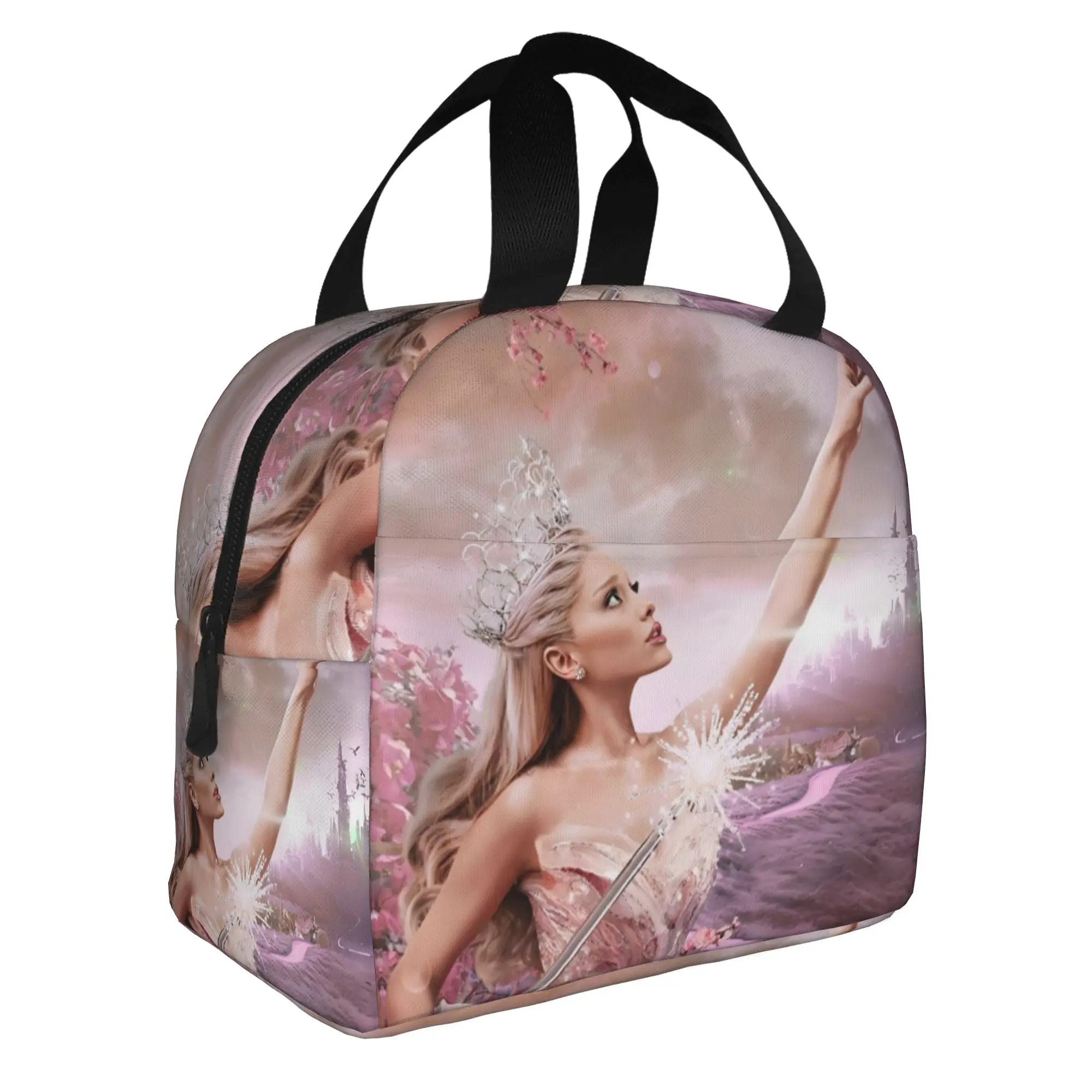 W-Wickeds Insulated Lunch Bag for Women Waterproof Glinda Elegant Good Witch Thermal Cooler Lunch Box School