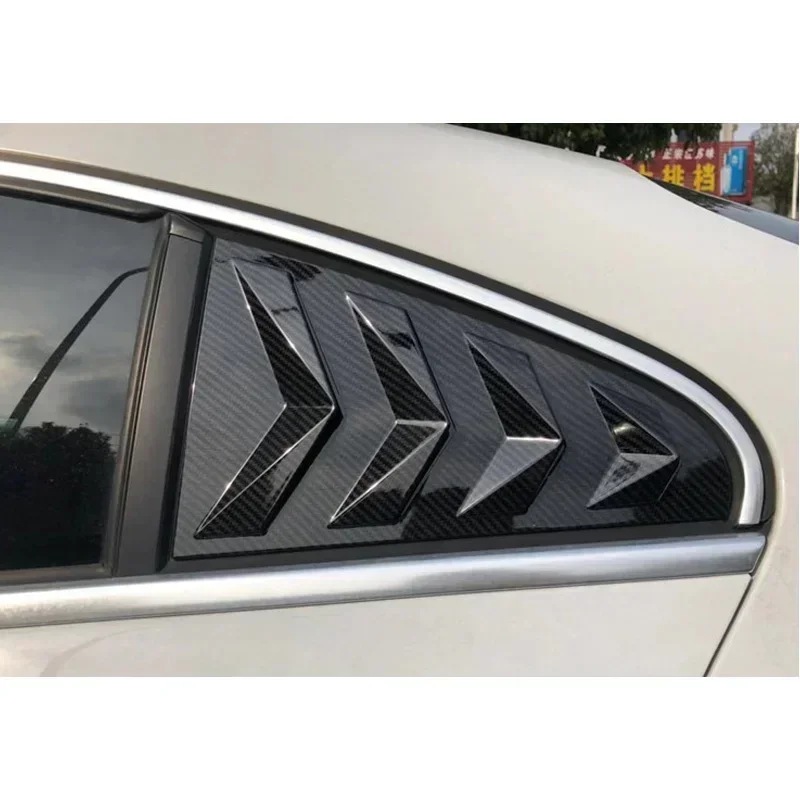 

New！ Quarter Side Window Louver Scoop Cover Vent for VOLKSWAGEN Passat CC ARTEON 2009 - 2018 Carbon Spoiler Decorative Accessori