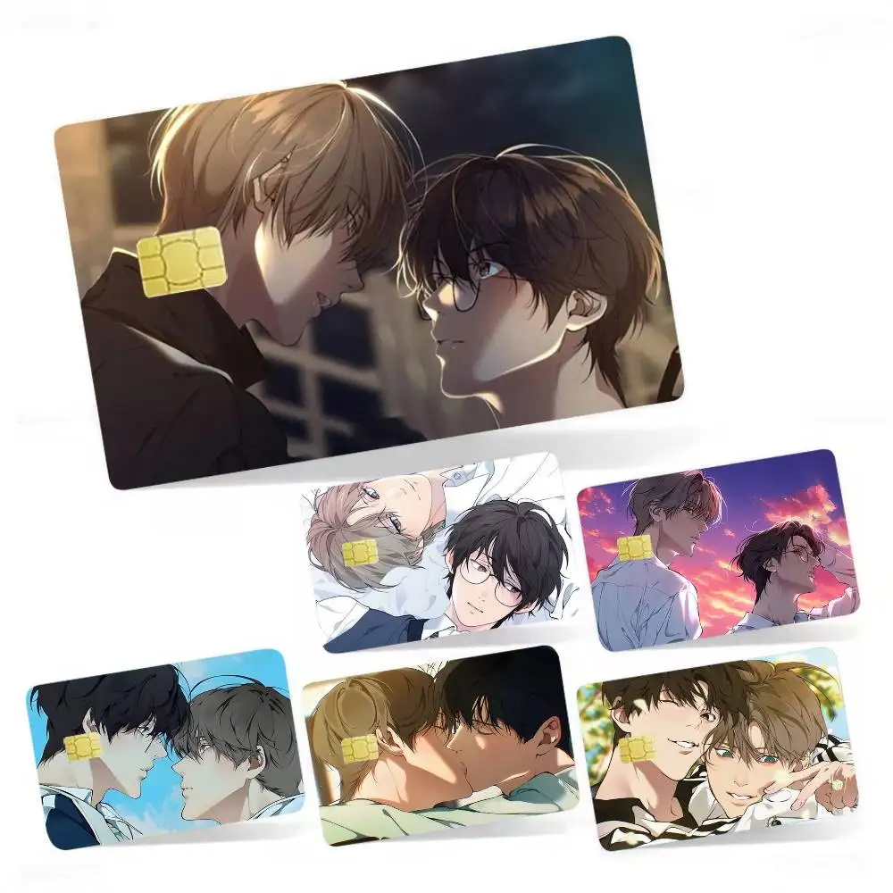 

L-Lost in the Cloud 4pcs 1Set Film Skin for Debit Credit Bank Visa Card Decal Cover