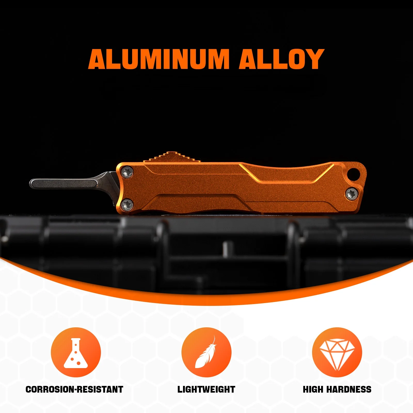 

Усовершенствованные универсальные ручные инструменты (без лезвий, подходят для 11 лезвий), обработка на станке с ЧПУ, материал — авиационный алюминий.