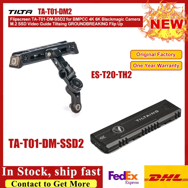 TILTA TA-T01-DM2 Flipscreen TA-T01-DM-SSD2 for BMPCC 4K 6K