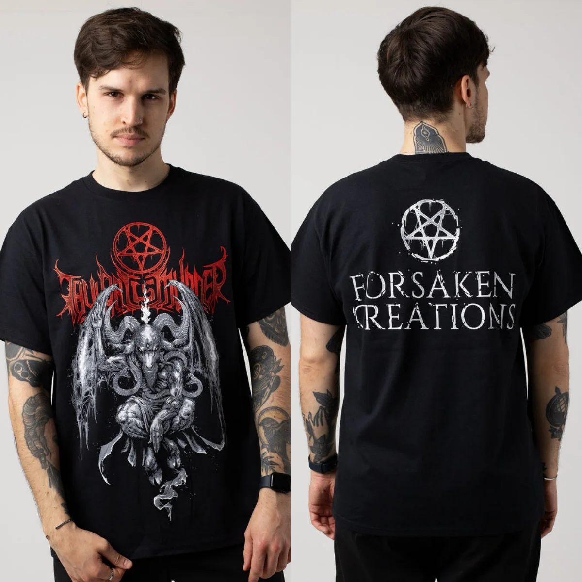 Y2k Thy Art Is Murder Graphic Cotton T-shirt Unisex Summer Short Sleeve Fashion Brand Tee Luxury Casual Vintage Tees view 2