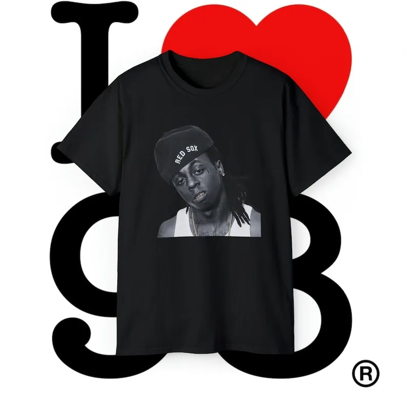 Lil Wayne (Jewelry Bussin) Vintage Heavy Cotton Tee, Carter, Carter 3, Amilli, Young Money, GOAT rapper, Greatest rapper alive