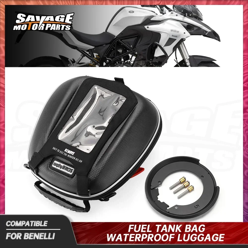 BN600i 1200GT Tank Bag For Benelli Tornado 500 402R 400 TRK 251 702 BN302 TNT600i Motorcycle Luggage Tanklock Racing Backpack