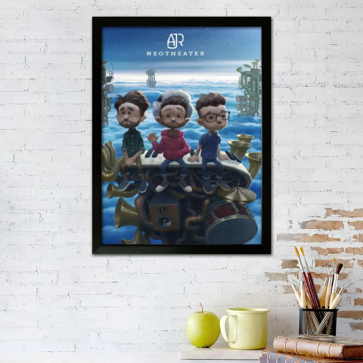 ajr neotheater Canvas Art Poster and Wall Art, Picture Print, Modern Family Bedroom Decor, Posters,Decorative painting