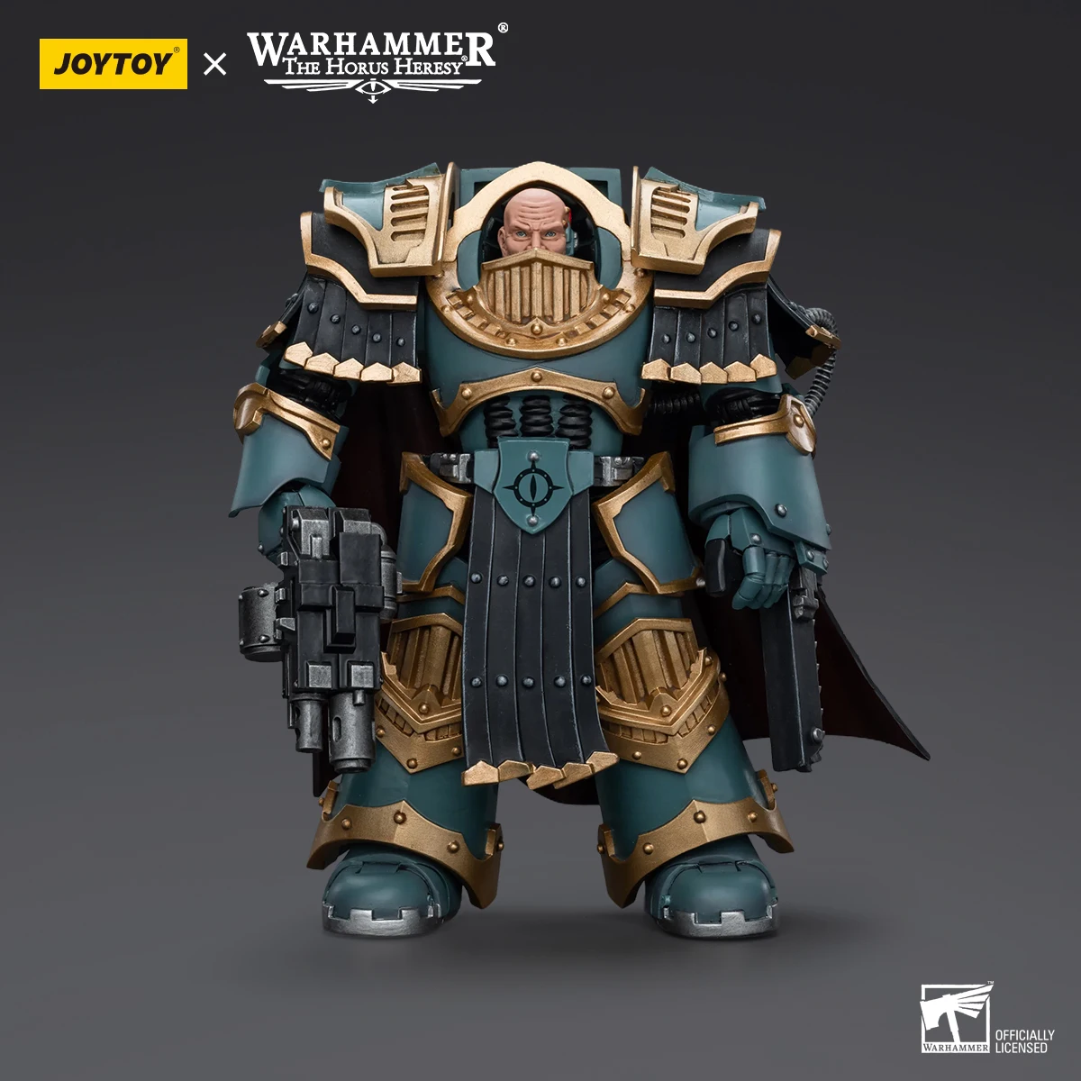 

[IN STOCK] JOYTOY Warhammer 40k 1/18 Action Figure Alpha Legion Legion Praetor in Cataphractii Terminator Model Toys