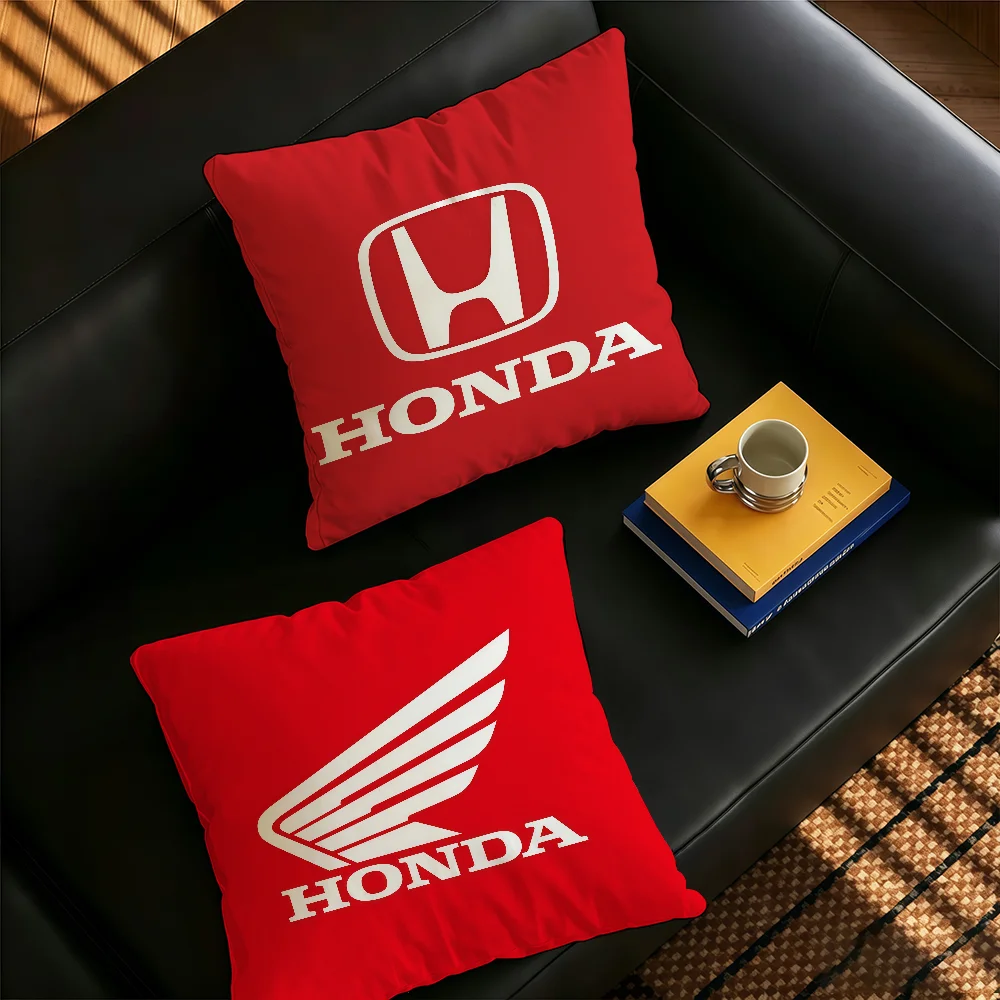 Fashion Print H-Honda cushion cover Comfortable Decorative For Bedroom Living room Dormitory Picnic and Holiday Decoration