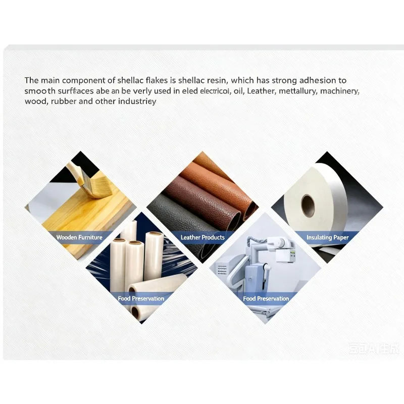 Natural Shellac Flakes For Wooden Repair Polish Furniture Polishing Origin Indian Shellac Varnish Golden Shellac