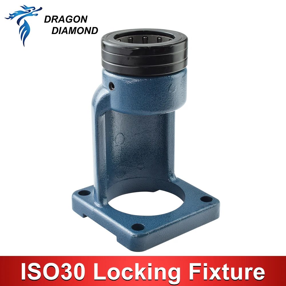 

Vertical Tool Holder Tightening Fixture ISO Tool Holder Locking Fixture for CNC Machine with Ball Bearing