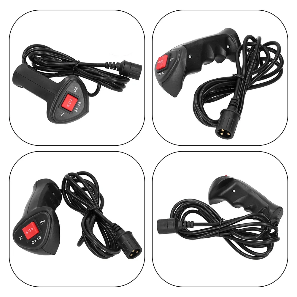 Handheld Winch Controller Electric Winch Controller For Off-Road Vehicles Convenient Storage Plug-and-Play Wiring